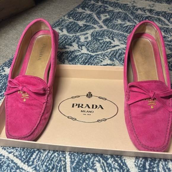 Prada Suede Loafers - Picture 3 of 8